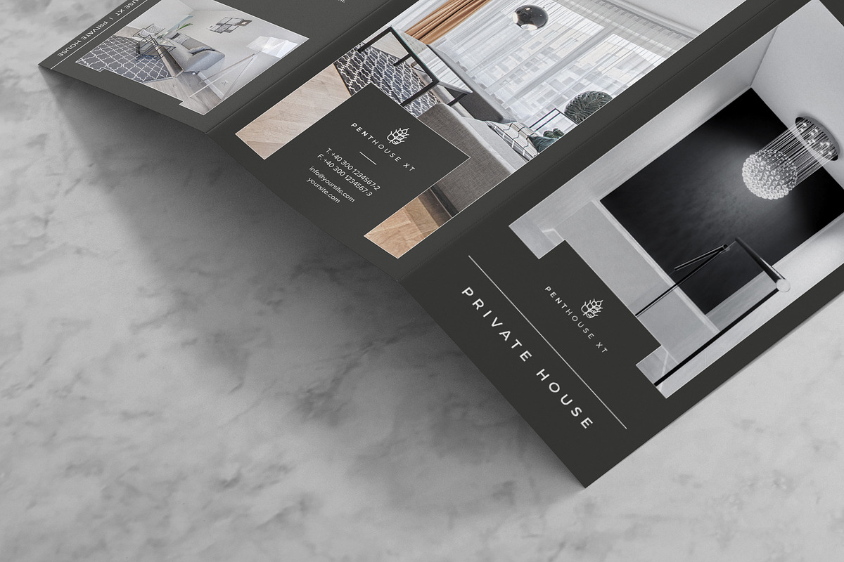 Penthouse XT Trifold ID Template, a Brochure Template by fisihsani (Photo 5 of 9)