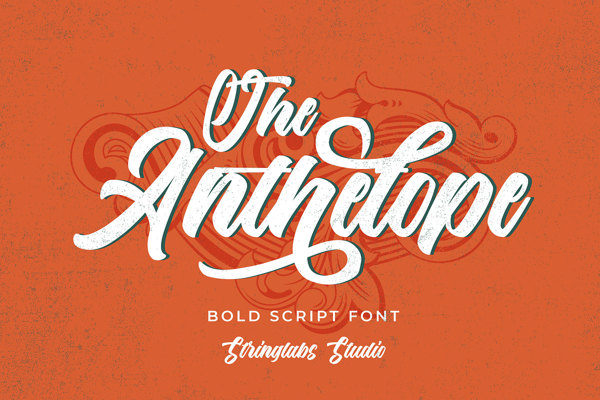 The Anthelope - Retro Script Font