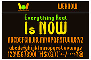 maximum high tension font, a Font by weknow (Thumbnail 5 of 5)