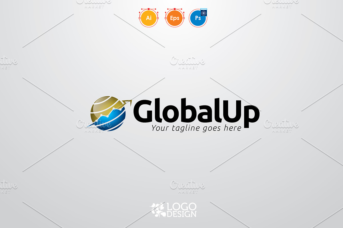 Global Up, a Branding & Logo Template by KitCreativeStudio2 (Photo 4 of 5)