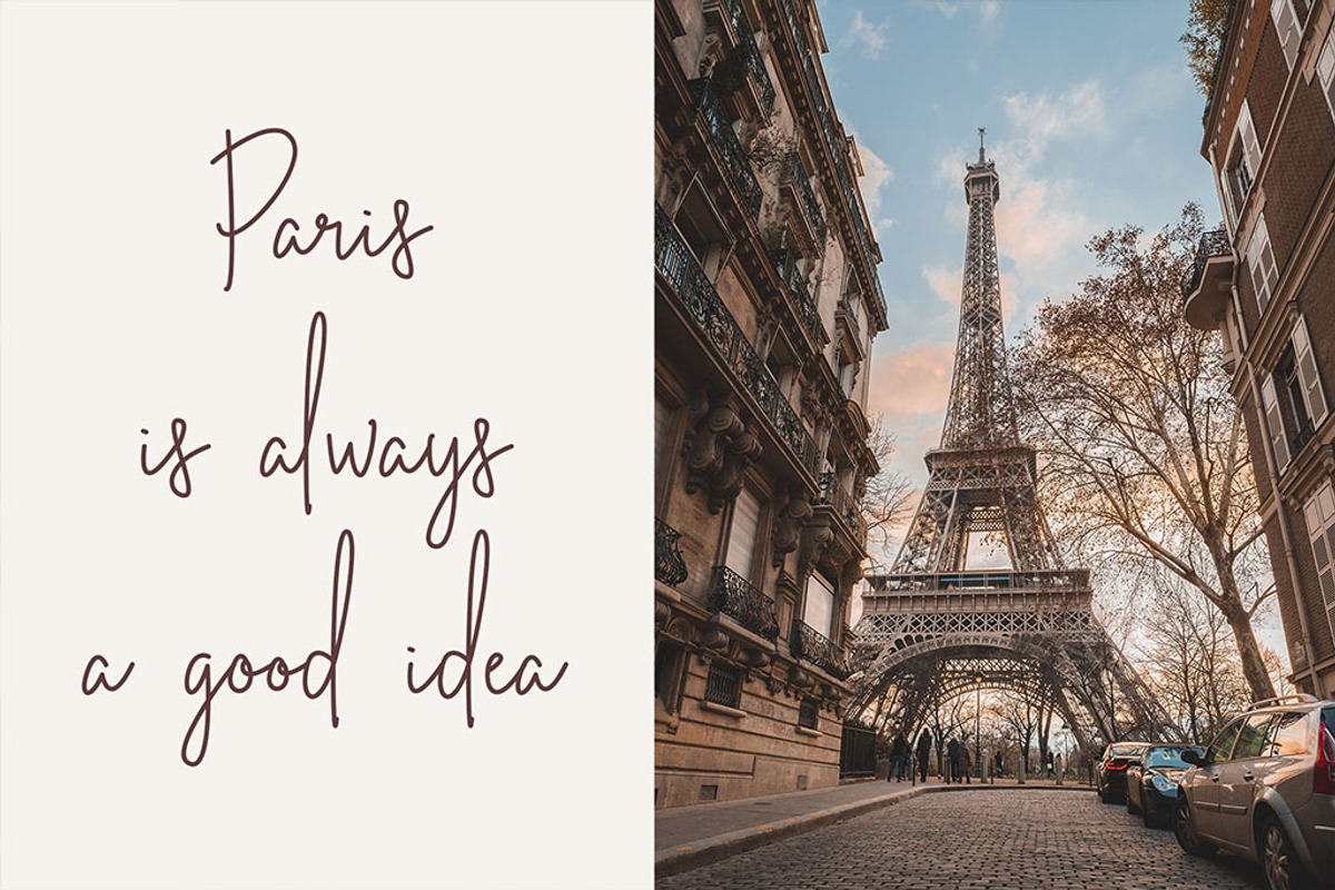 Australia Signature Font, a Script Font by Cherryline Master (Photo 6 of 10)