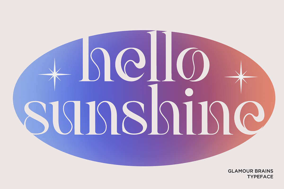 GLAMOUR BRAINS - By Haksen, a Serif Font by Haksen (Photo 13 of 17)
