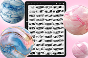 Marble Texture procreate brushes, a Brush Add-On by Revabrush (Thumbnail 2 of 9)