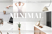 Minimal Lightroom Mobile Preset, an Action Add-On by in between details (Thumbnail 1 of 15)