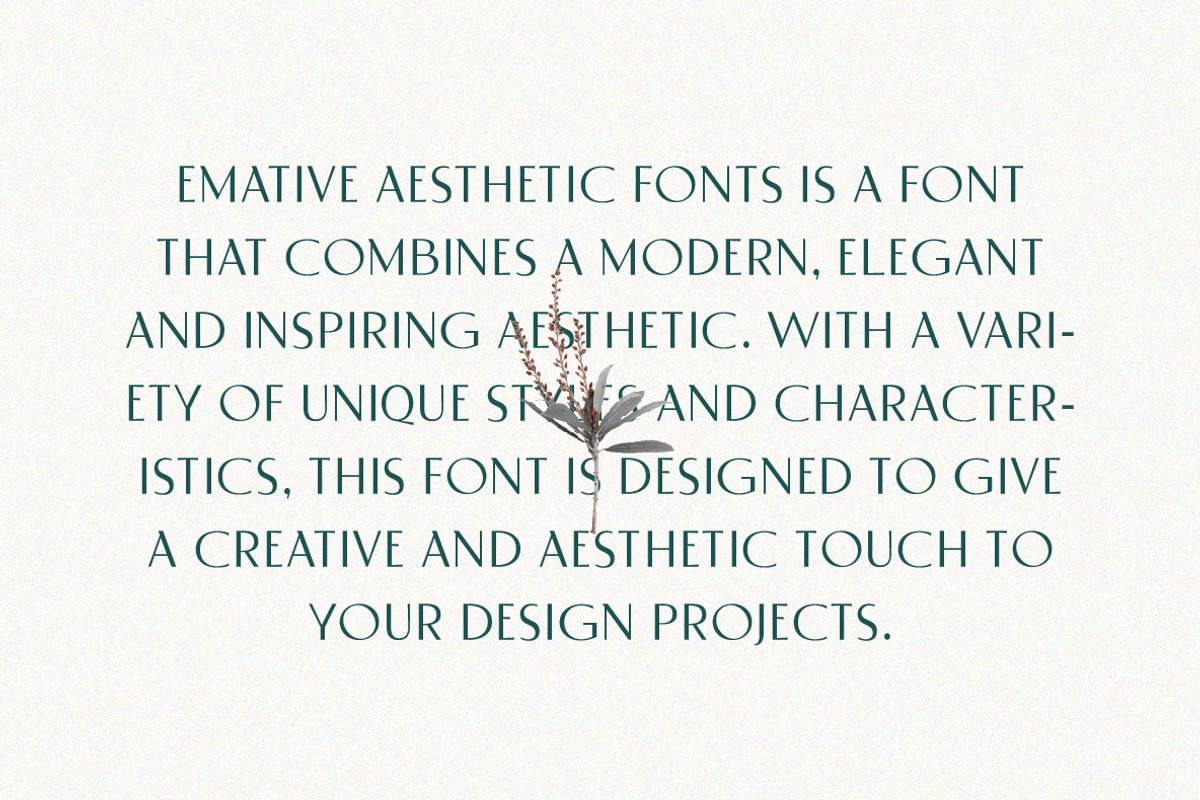 Derose Clean Modern Font, a Sans Serif Font by Yukita Creative (Photo 2 of 12)