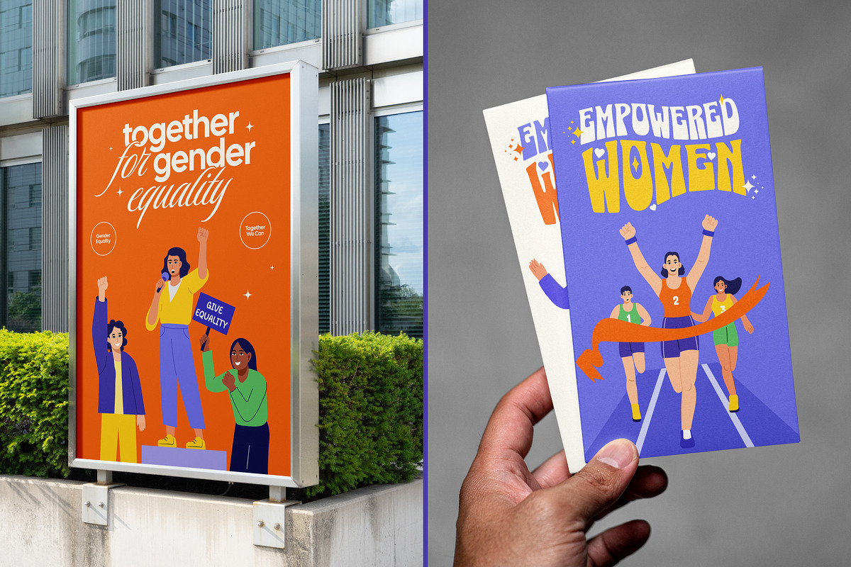 Feminist Icons Illustration, a Person Illustration by Creative Stall (Photo 4 of 10)