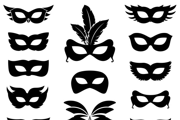 Carnival Mask Icons
