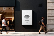Street Poster Mockup, a Product Mockup by Design Squad (Thumbnail 1 of 4)
