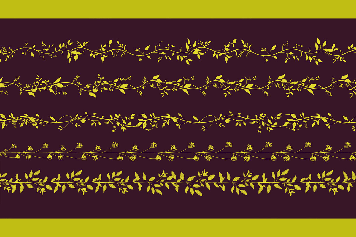 Vine and Leaf Brush Set, a Brush Add-On by Zsolt Kosa Art (Photo 2 of 6)