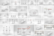 BUNDLE: Clear Packaging Mockups, a Cups & Container Mockup by INCDesign (Thumbnail 8 of 11)