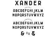 Xander, a Serif Font by 1871 Project (Thumbnail 4 of 7)