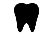 Dental icon design template, a Solid Icon by Sumberpangan (Thumbnail 1 of 3)