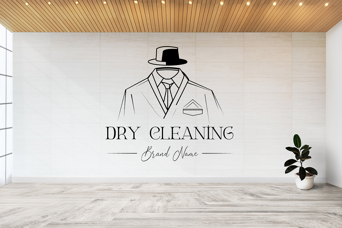 Dry Cleaning Logo Design, a Branding & Logo Template by YUDesignStore (Photo 5 of 5)