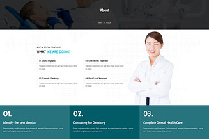 Denta - Dental WordPress Theme