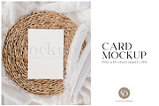 Wedding Invitation Mockup 5x7, a Print Template by eventpapery (Thumbnail 1 of 3)