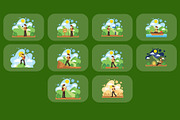Adventure Illustration Pack, a Person Illustration by baii09 (Thumbnail 4 of 4)