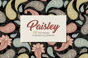 Paisley Patterns Collection, a Pattern Graphic by ilonitta (Thumbnail 12 of 12)
