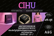 Cihu - Modern Elegant Serif, a Serif Font by Astuti Studio (Thumbnail 23 of 25)