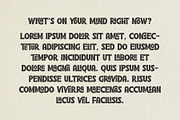 Thick Amore - All Caps Ligature Font, a Serif Font by Airotype (Thumbnail 8 of 11)