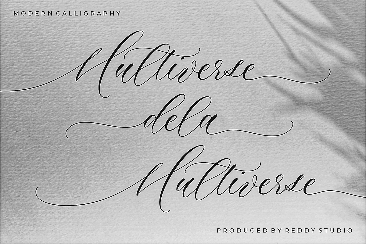 Multiverse – Luxurious Script Font, a Script Font by RedyStudio (Photo 15 of 15)
