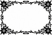Elegant Floral Border Vector Design,, an Illustration by Amazin_art (Thumbnail 21 of 26)