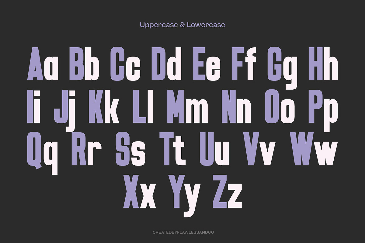 Thoboleh - Condensed Sans Serif, a Sans Serif Font by Flawless And Co (Photo 9 of 10)