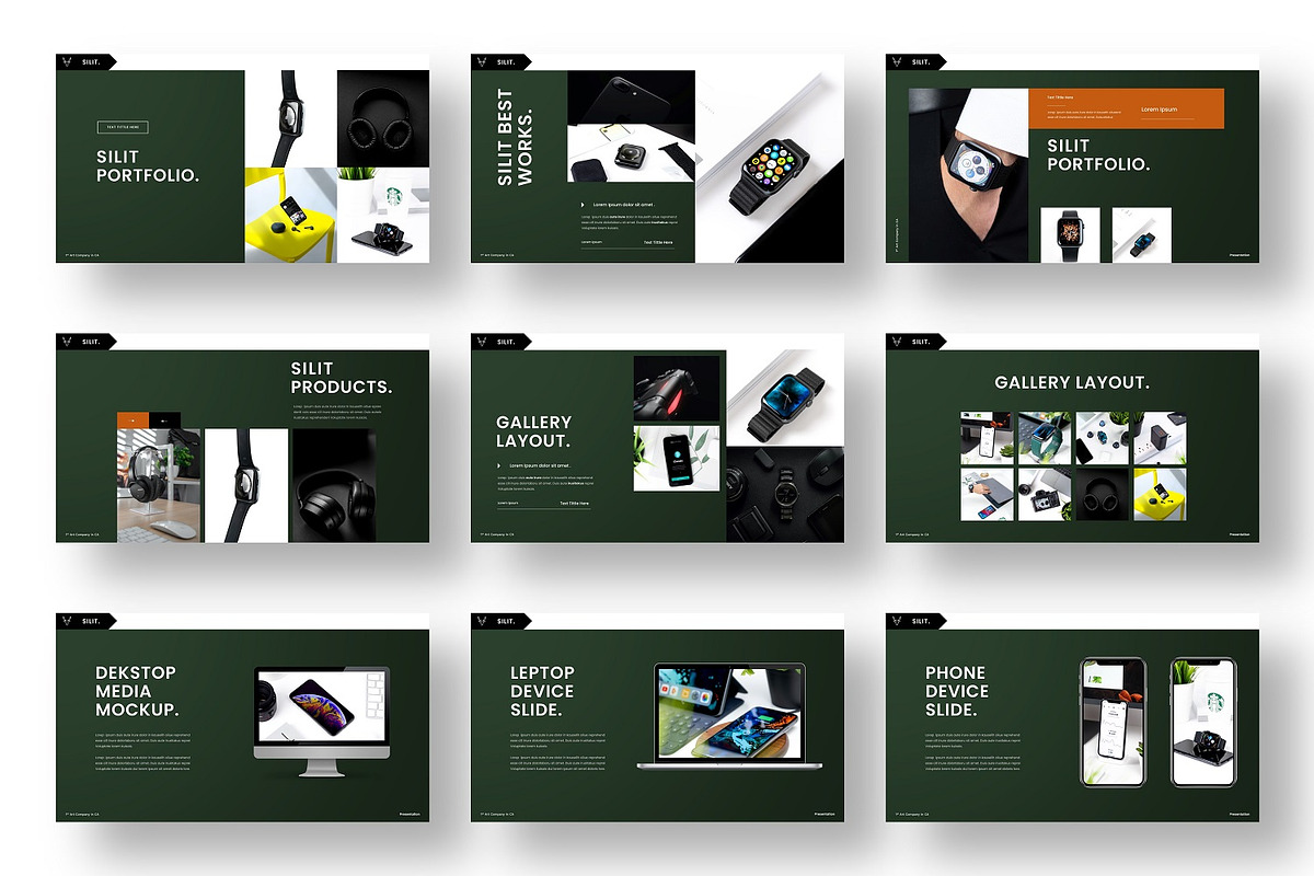 Silit – Business PowerPoint Template, a Presentation Template by Dens Creative Studio (Photo 4 of 6)