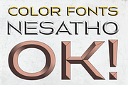 Nesatho OK, a Sans Serif Font by glukfonts (Thumbnail 1 of 10)