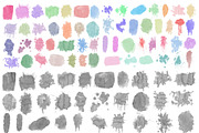 200 Watercolor Swatches Clipart, PNG, a Texture Graphic by Chipshpow Graphics (Thumbnail 6 of 7)