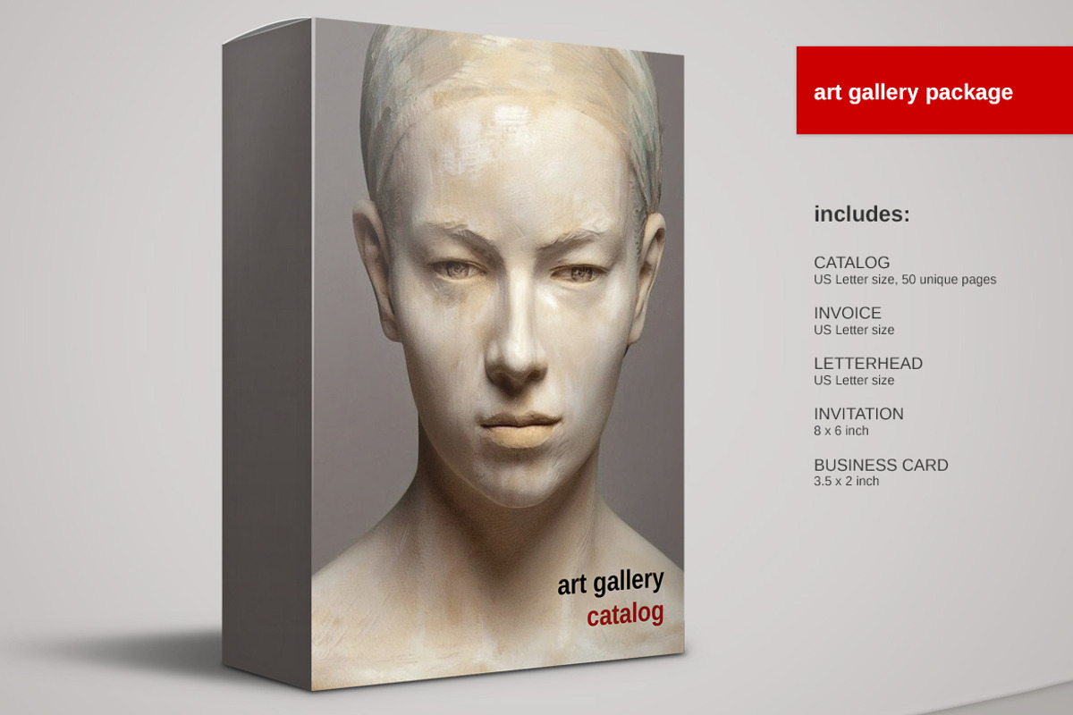 Art Gallery Package, a Brochure Template by Boris Cupac (Photo 2 of 26)