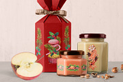Christmas sweets watercolor set, a Decorative Illustration by Where summer is (Thumbnail 6 of 7)