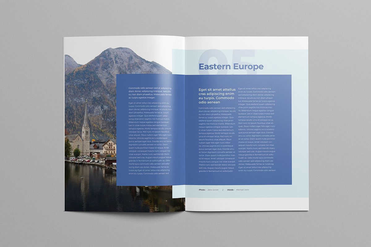 Canva Magazine Template | Travel, a Magazine Template by Pixelpick