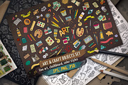 Art Objects & Elements Set, an Object Graphic by BALABOLKA (Thumbnail 1 of 4)