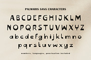 Palmaris MidCentury PalmSprings Sans, a Sans Serif Font by Struvictory.art (Thumbnail 5 of 9)