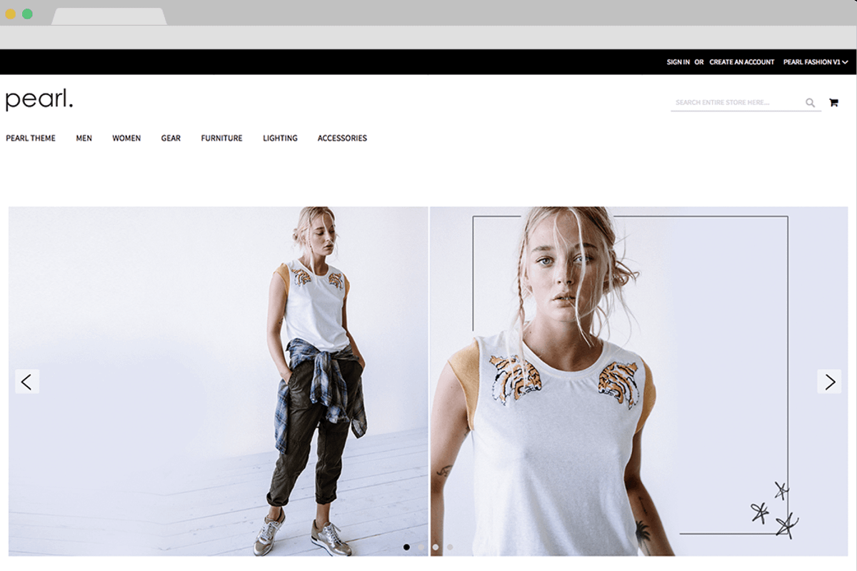 Pearl Responsive Theme Magento 2, a Websites & App Template by WeltPixel (Photo 6 of 9)