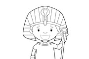 125x Kids of the World for Coloring, an Education Illustration by asantosg (Thumbnail 9 of 23)