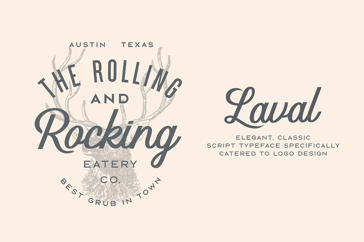 Riverstone Font & Logo Template Pack, a Sans Serif Font by Greg Nicholls (Photo 6 of 9)