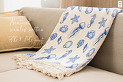 Nautical Toile de Jouy Seamless Patt, a Pattern Graphic by AnaGuziiArt (Thumbnail 8 of 9)