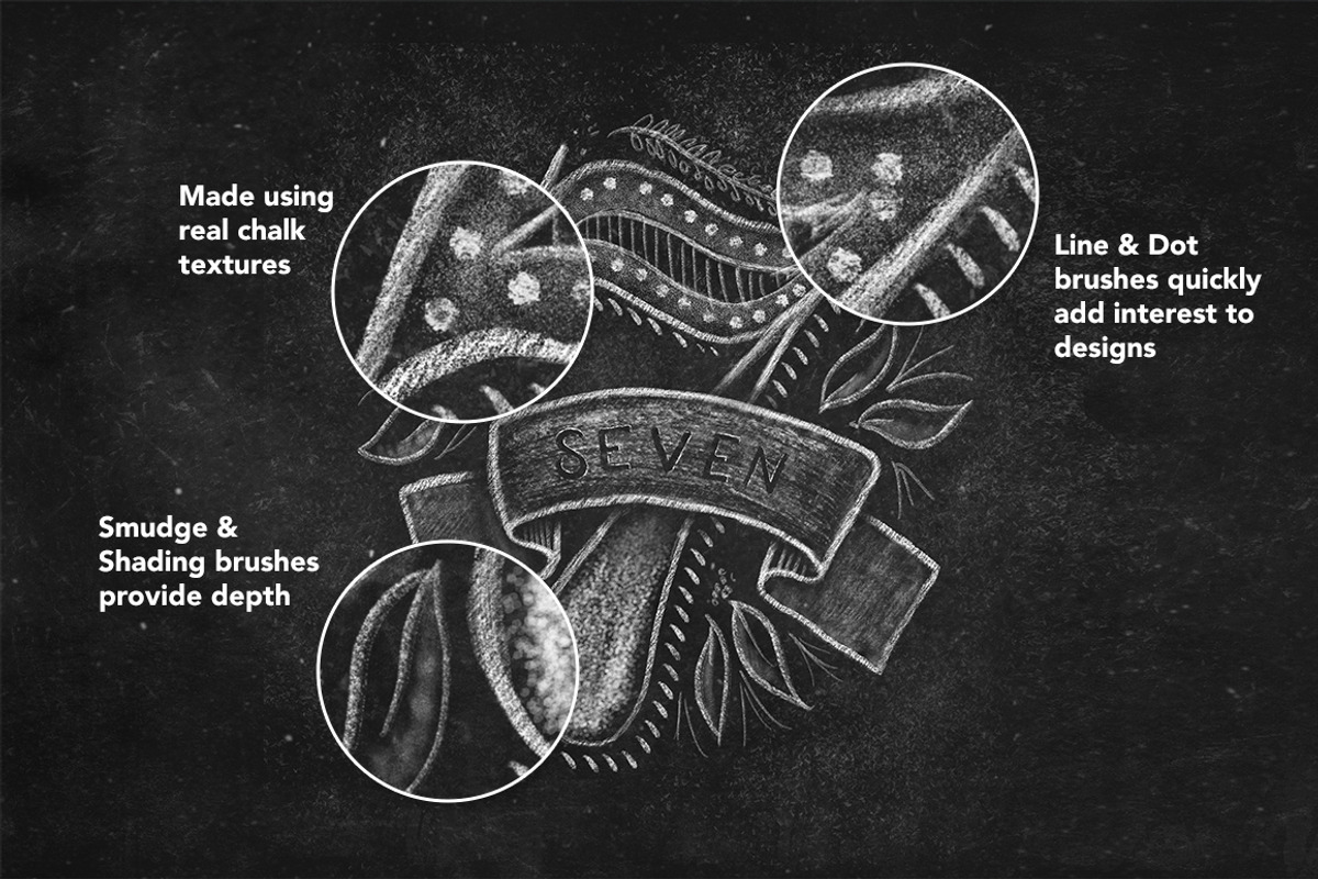 ChalkDust for Affinity Designer, a Brush Add-On by Ian Barnard (Photo 2 of 11)