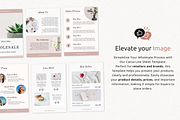 Wholesale Line Sheet Template, a Marketing Template by PittaFinePrint (Thumbnail 2 of 9)