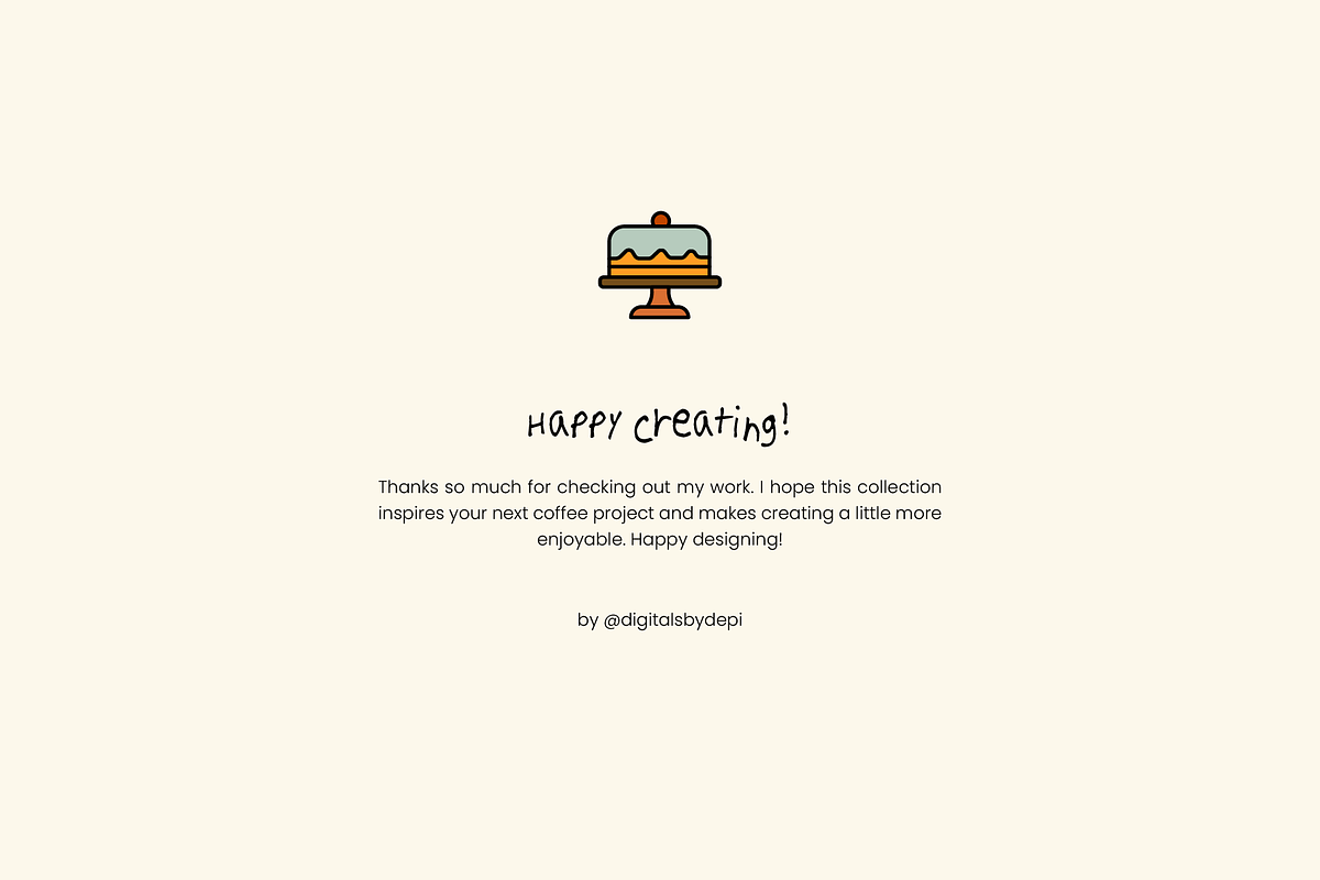 98+ Coffee Design Assets, a Food Illustration by digitalsbydepi (Photo 17 of 17)