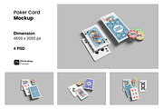 Poker Card Mockup, a Merchandise Mockup by ianmikraz (Thumbnail 1 of 5)