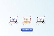 LETRAS - Illustration Icon Pack, a Solid Icon by BROCZ Store (Thumbnail 4 of 8)
