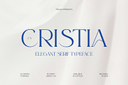 CS Cristia – Elegant Serif Font, a Serif Font by Craft Supply Co. (Thumbnail 1 of 8)