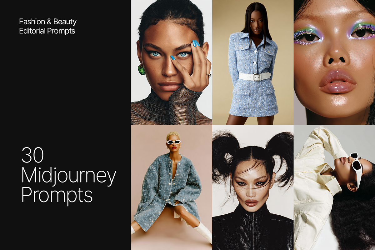 30 Editorial Midjourney Prompts, a Beauty & Fashion Photo by Frills Images (Photo 1 of 5)