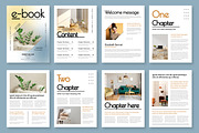 Minimal eBook Template with Yellow, an UI Kit Template by ContestDesign (Thumbnail 2 of 3)