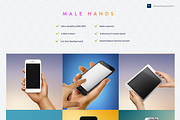 Hand with Device iPhone 7 Mockup, an iPhone Mockup by LazyCrazy (Thumbnail 3 of 5)