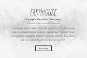 Farmhouse Handwritten Font, a Script Font by Sofia Skoog (Thumbnail 4 of 11)