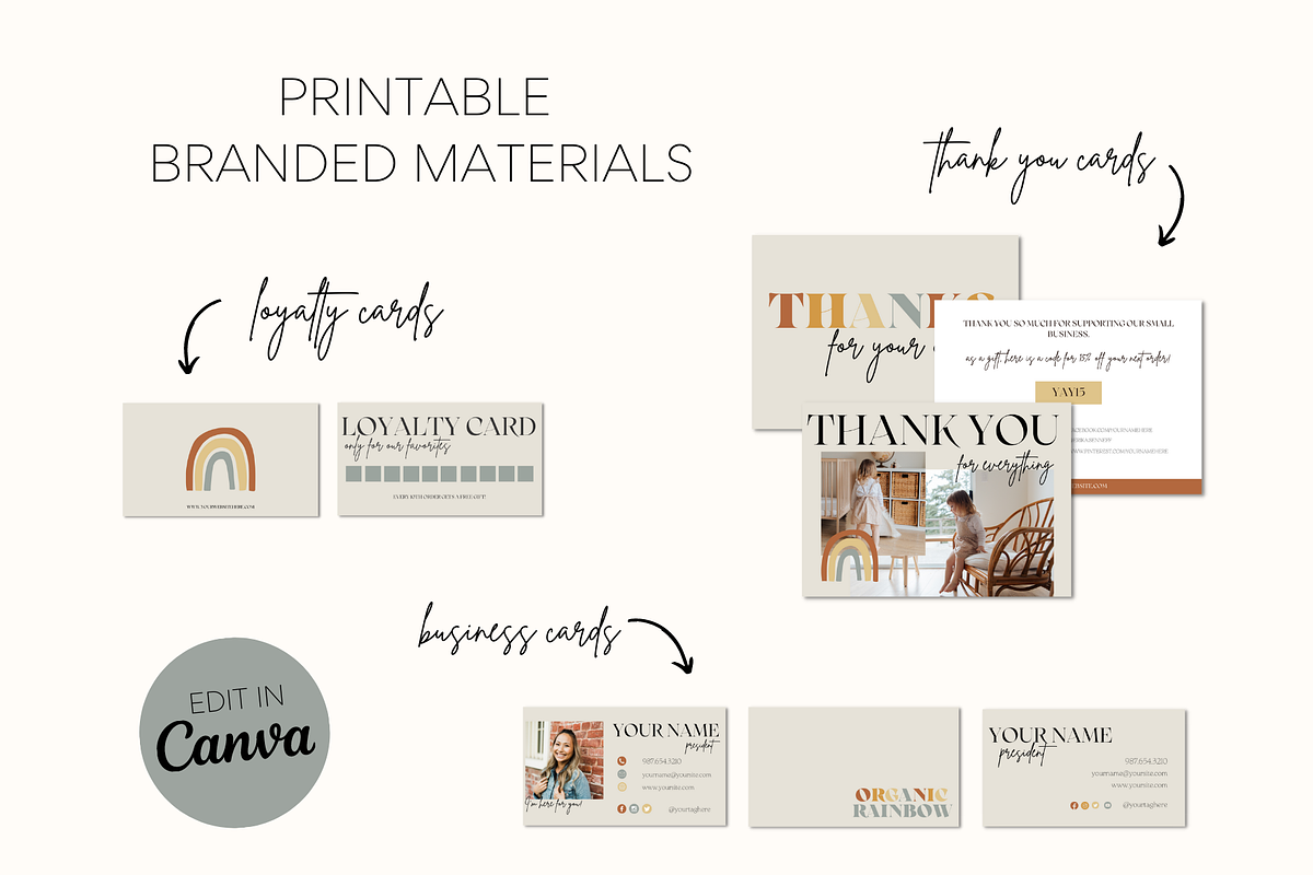 Shopify Theme Bundle | Boho Rainbow, a Templates & Theme by Easy Website Themes (Photo 4 of 10)