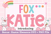 Fox Katie Font, a Handwritten Font by Fox7 By Rattana (Thumbnail 1 of 9)